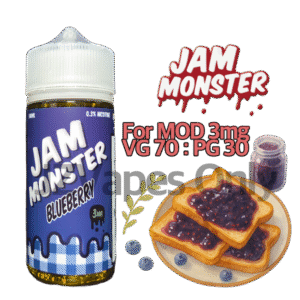 Blueberry By Jam Monster 100mg-3mg-Mod